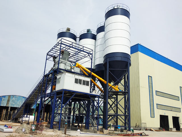 HZS270混凝(ning)土攪拌站